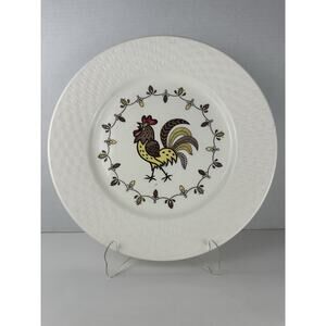 Golden Rooster WW Country Chicken Decor Dinner Plate Replacement China